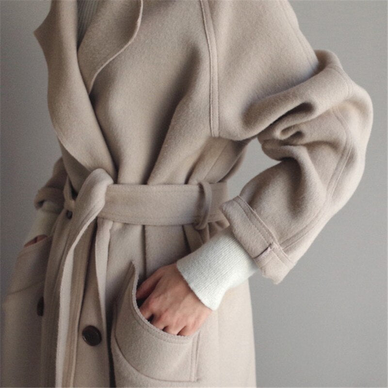 Kayla - Elegant wool coat